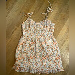 #61 - Aerie Strawberry Print Dress Large